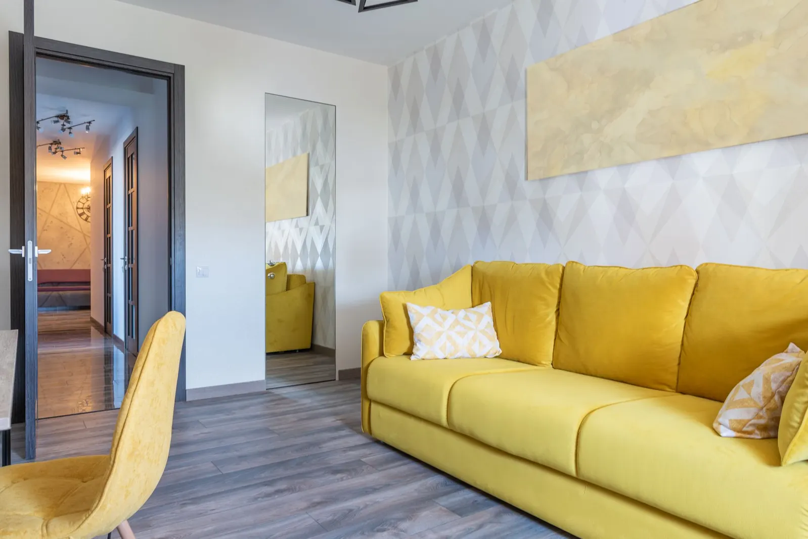 Apartamento 3 dormitórios para locação em Maria Fernanda, São Paulo — Sala de estar