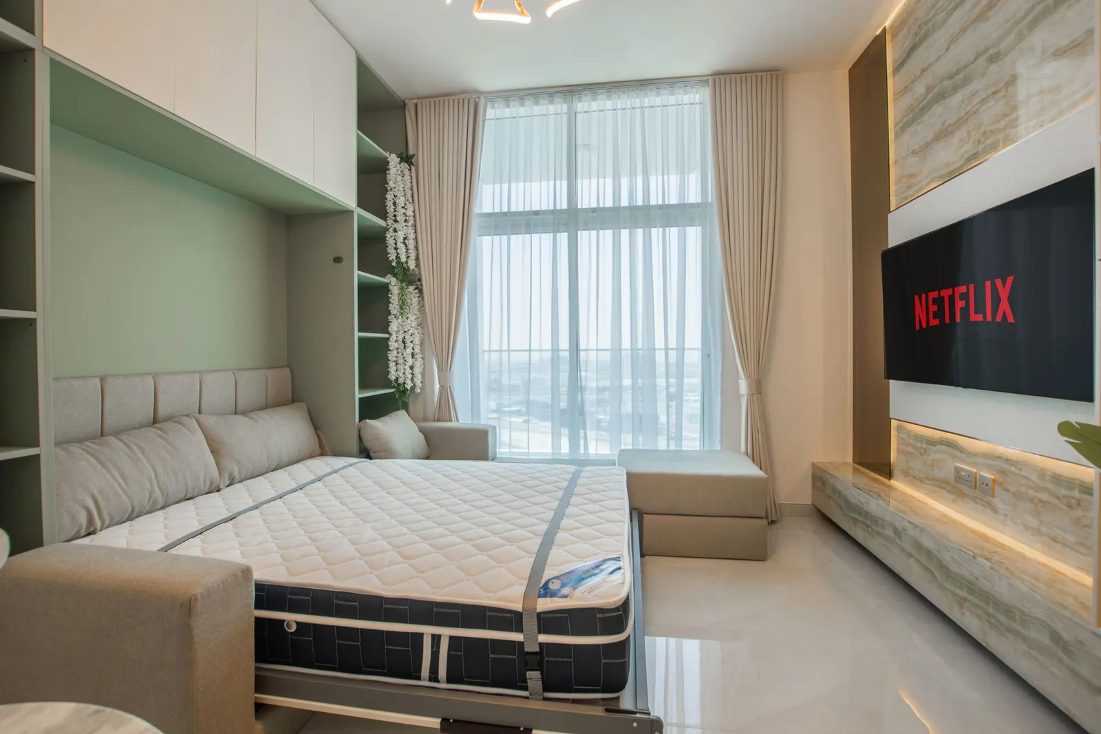 Apartamento 3 dormitórios à venda em Paratigi, São Paulo — Sala de estar