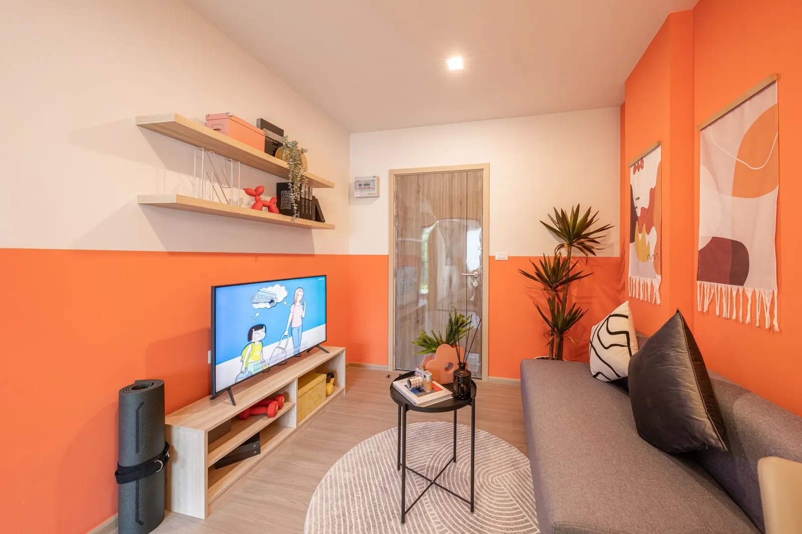 Studio para locação em Alvarenga II, São Paulo — Sala de estar