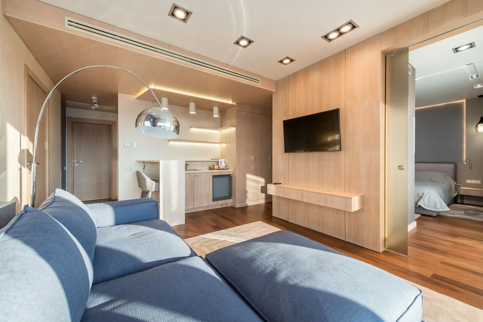 Studio para locação em Sé, São Paulo — Sala de estar