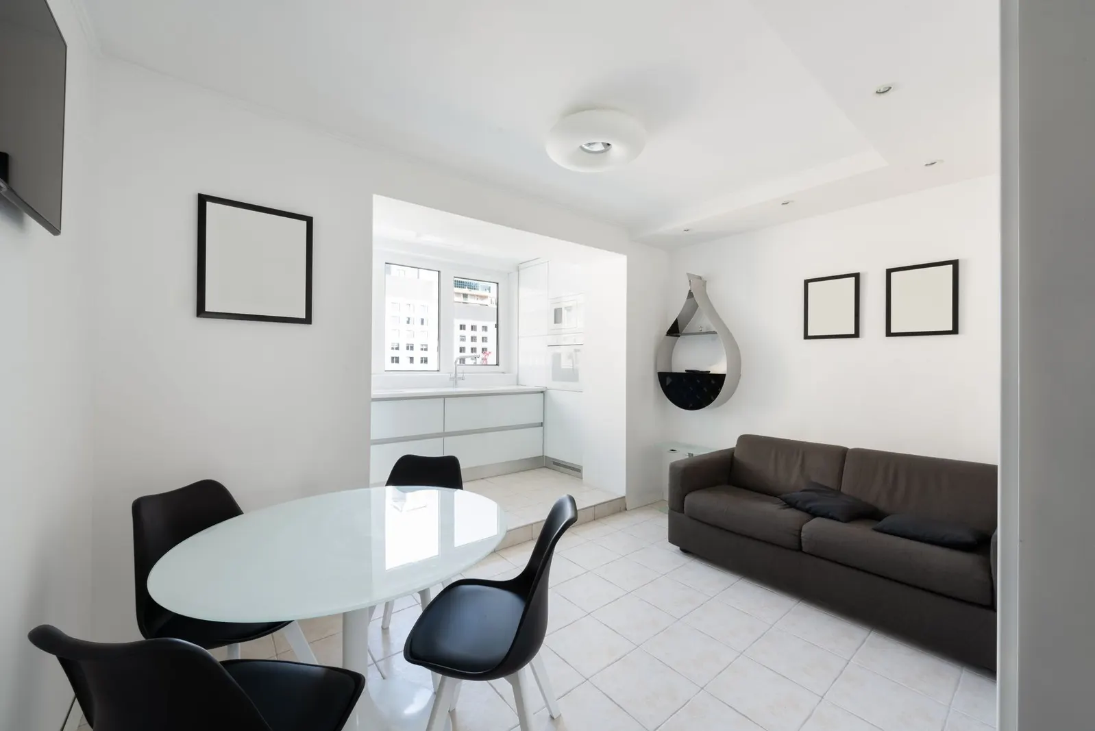 Studio para locação em Água Branca, São Paulo — Sala de estar