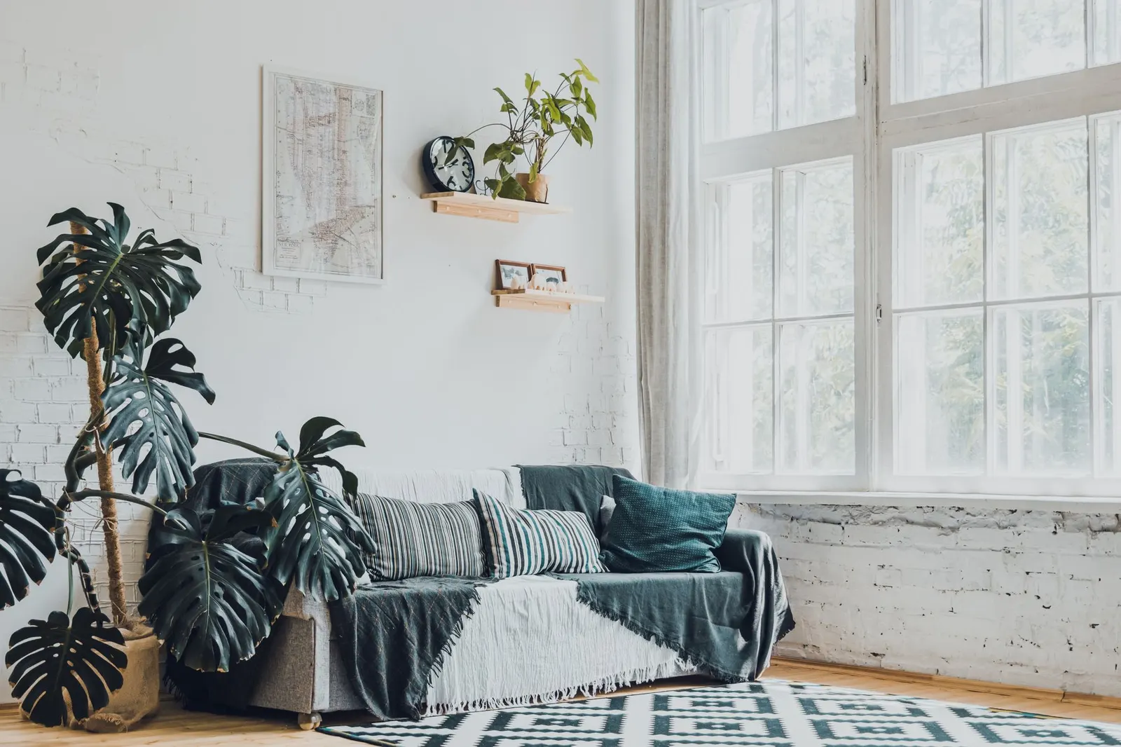 Apartamento 4 dormitórios para locação em Jardim São Luís, São Paulo — Sala de estar