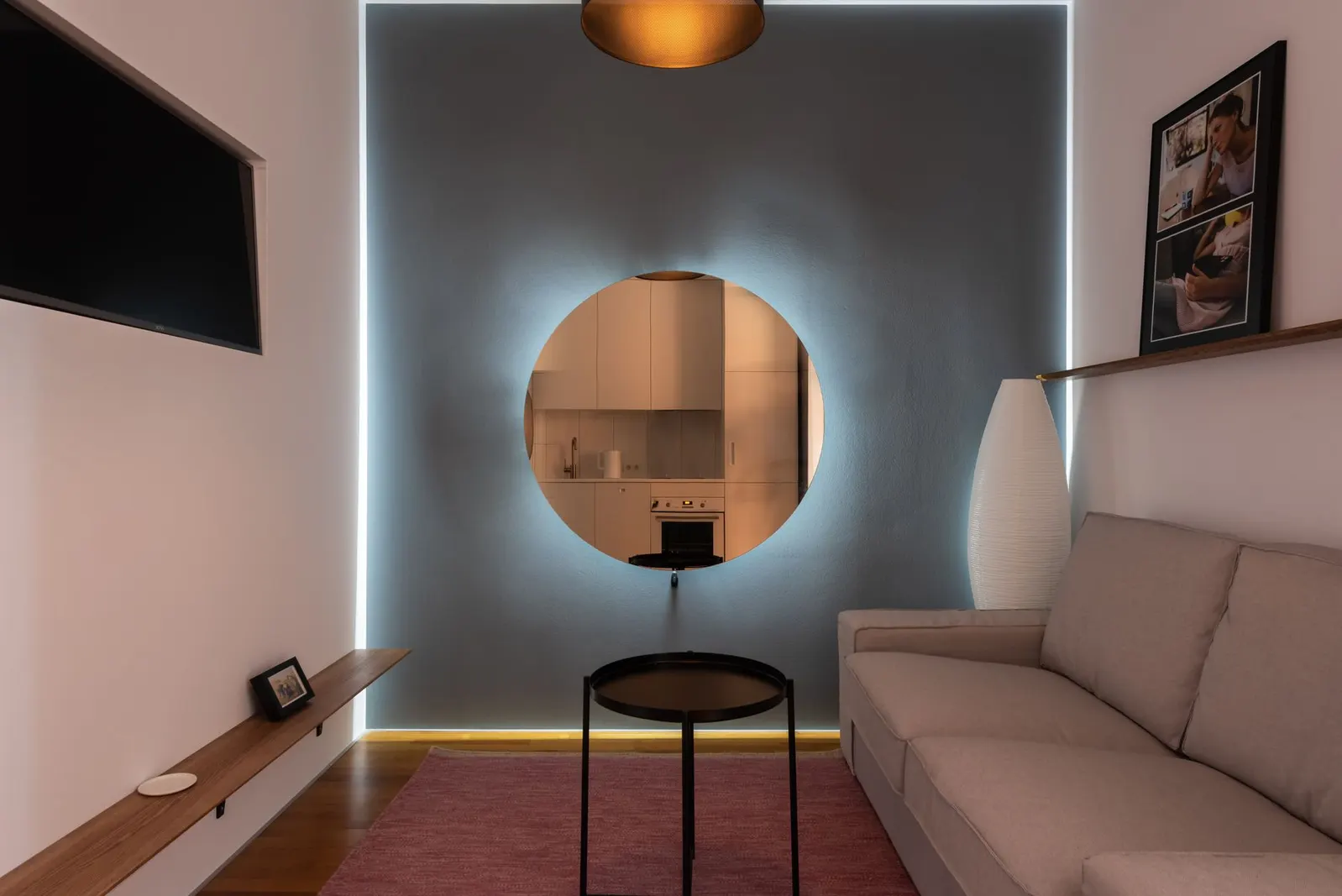 Apartamento 1 dormitório para locação em Bandeirantes I, São Paulo — Sala de estar