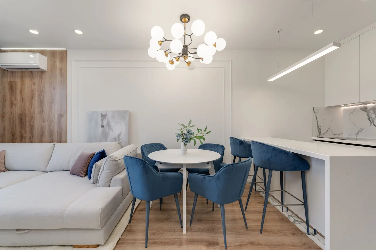 Apartamento 1 dormitório à venda em Natal, São Paulo — Sala de jantar