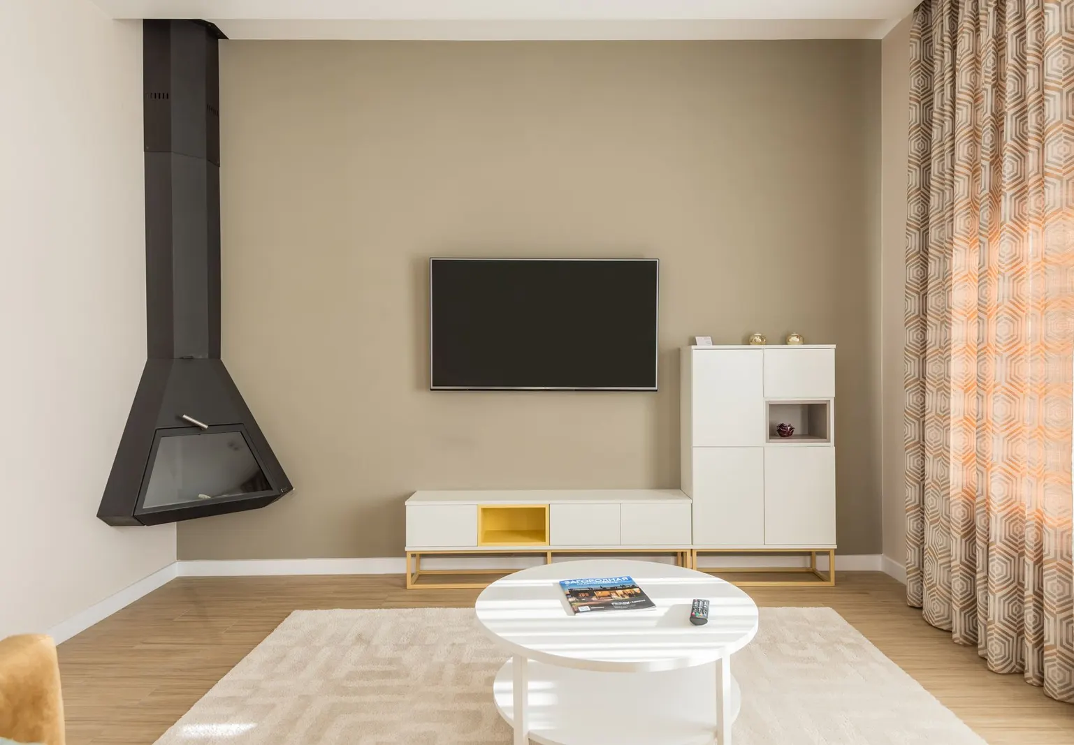 Apartamento 1 dormitório à venda em Natal, São Paulo — Sala de estar
