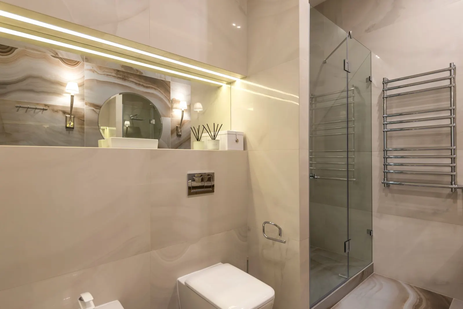 Apartamento 3 dormitórios à venda e para locação em Santo Afonso II, São Paulo — Banheiro