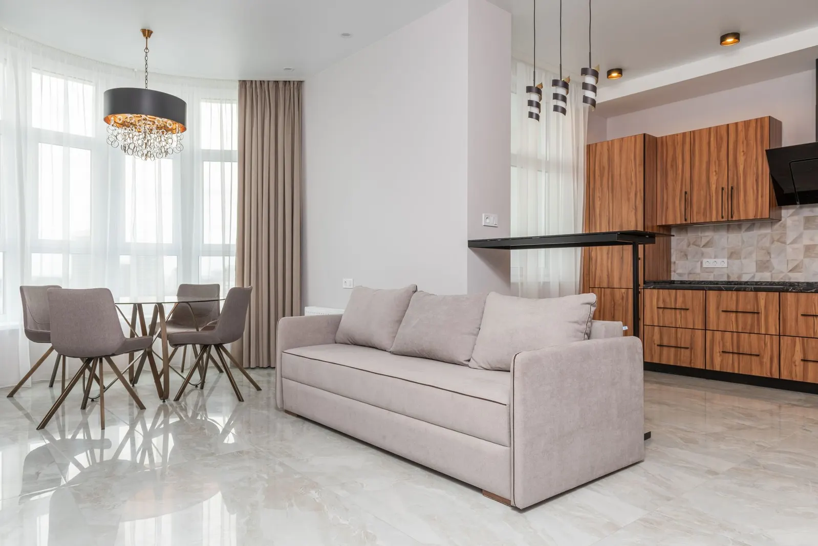 Apartamento 1 dormitório à venda em Piraporinha, São Paulo — Sala de estar