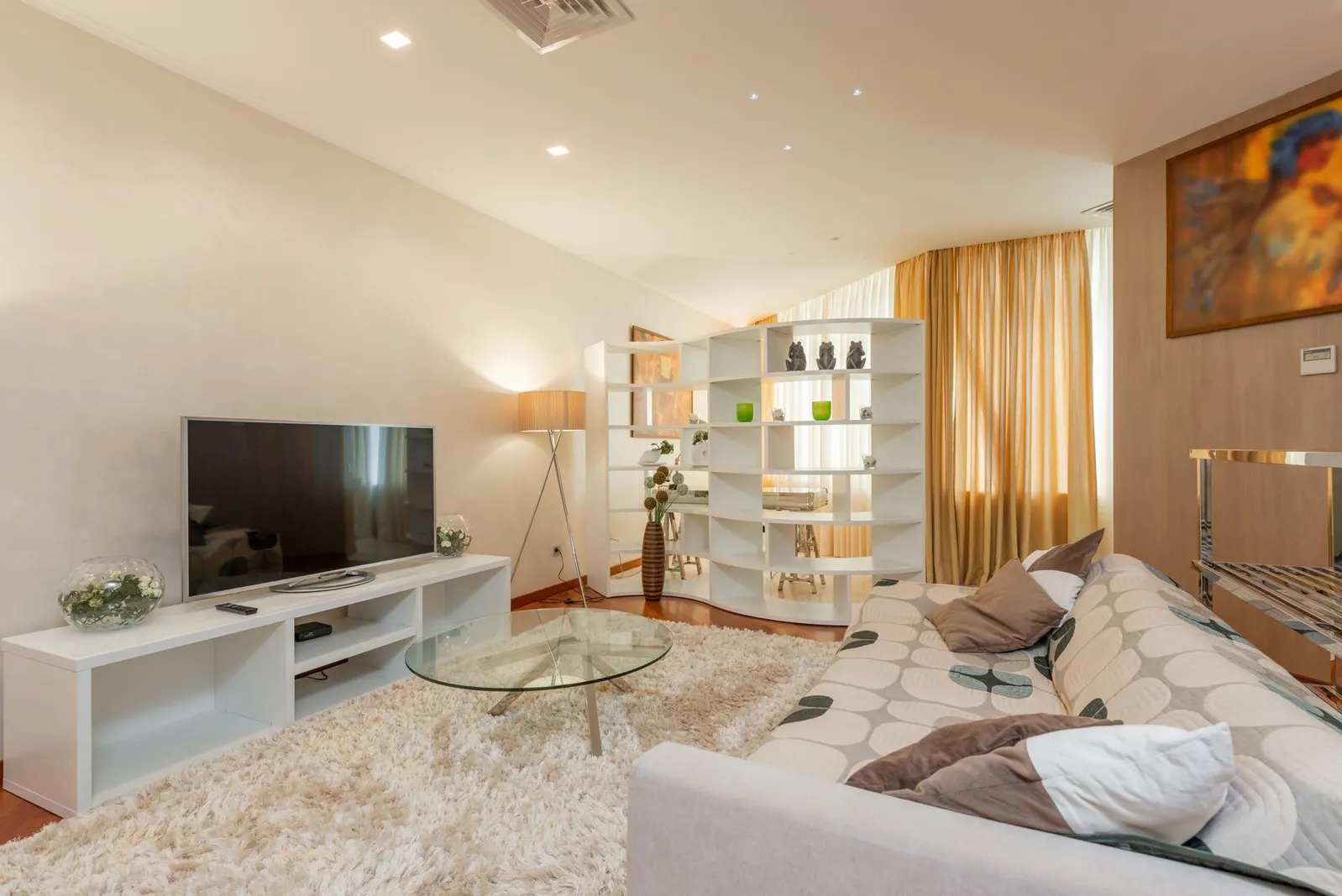 Studio para locação em Sé, São Paulo — Sala de estar